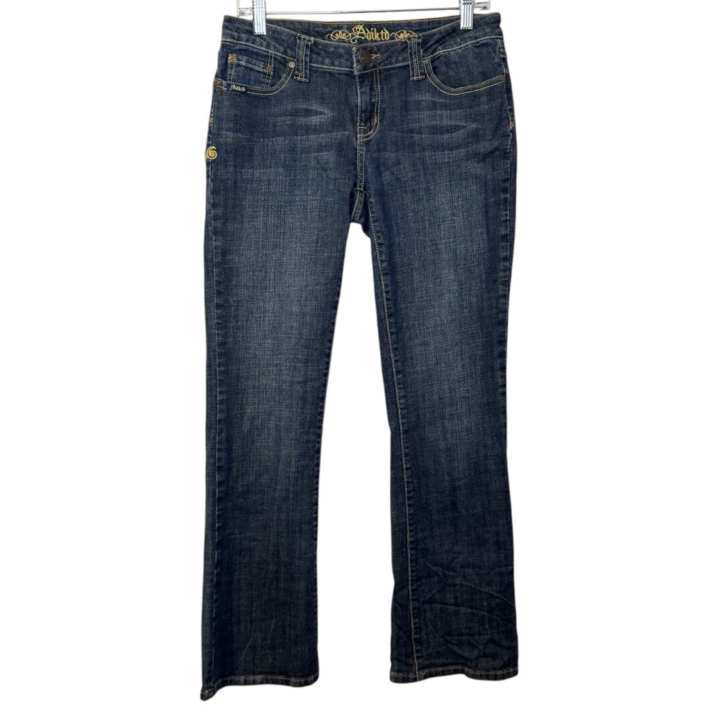 Adiktd embroidered pocket bootcut jeans womens 8 / 30 style ADJ909142-R